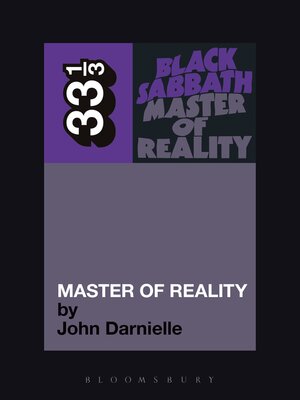 cover image of Black Sabbath's Master of Reality